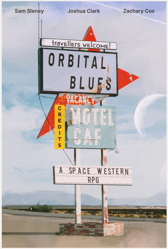 Orbital Blues RPG: A Space Western