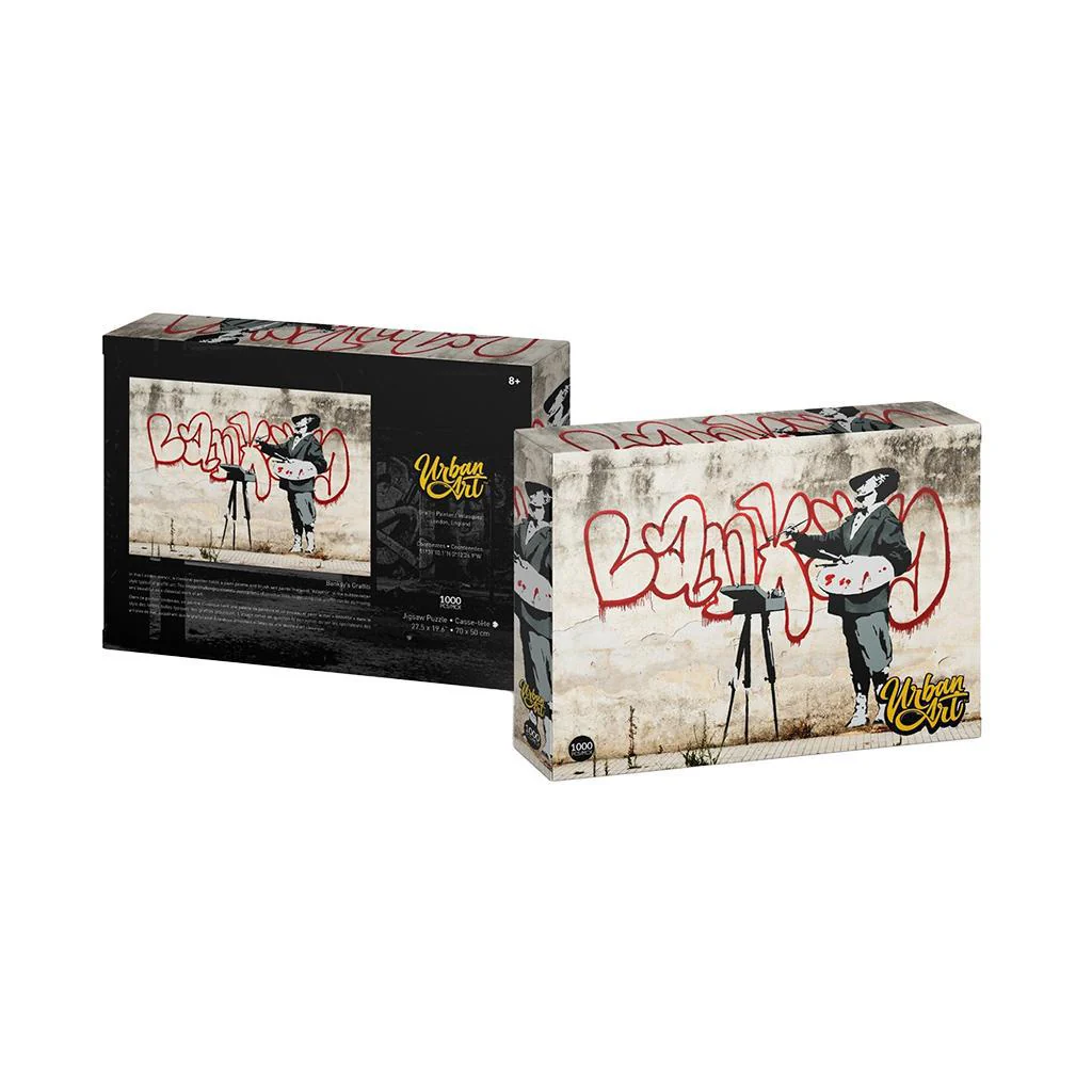 Painter/Velasquez - Banksy Urban Art Graffiti 1000-Piece Puzzle