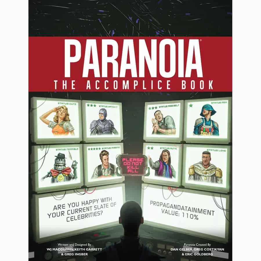 Paranoia RPG: The Accomplice Book