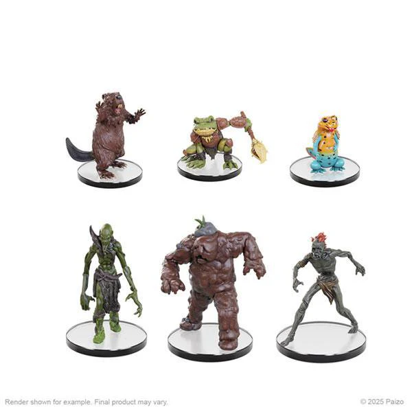 Pathfinder Battles Deep Cuts Miniatures: Bog Dwellers