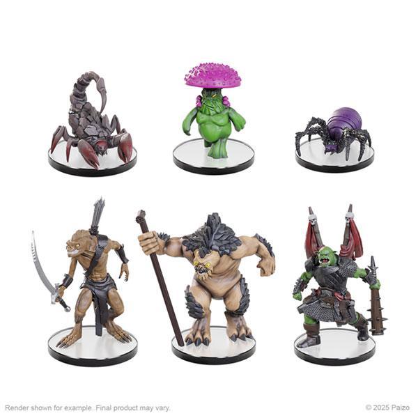 Pathfinder Battles Deep Cuts Miniatures: Cave Lurkers