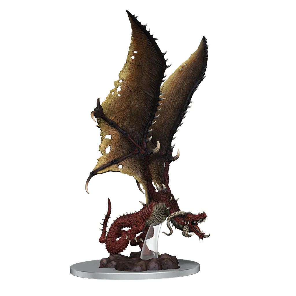 Pathfinder Battles Deep Cuts Miniatures: Flame Drake - Unpainted - Image 2