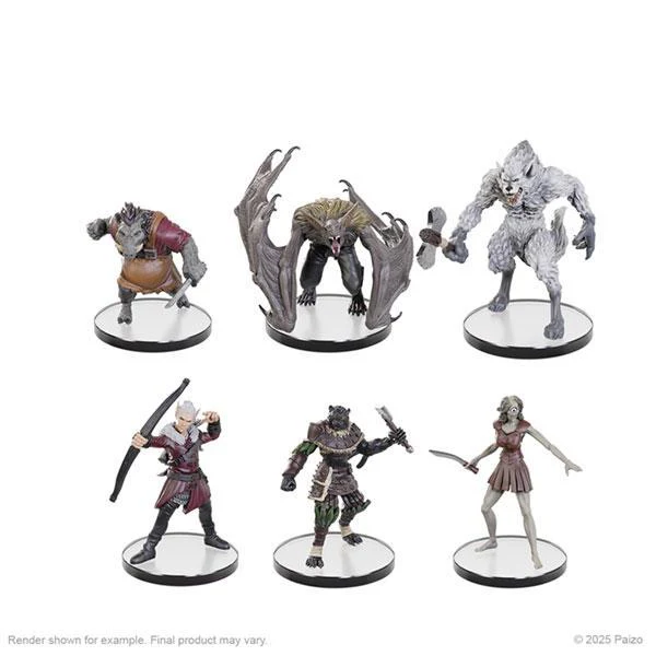 Pathfinder Battles Deep Cuts Miniatures: Forest Stalkers