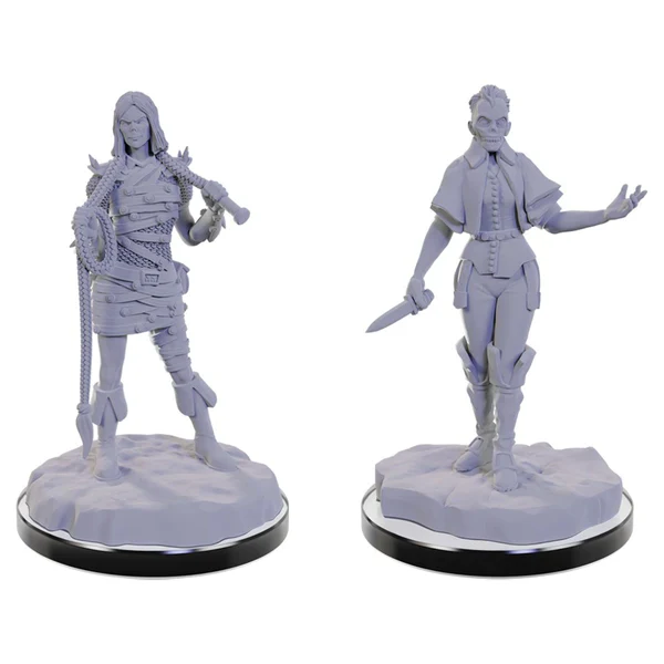 Pathfinder Battles Deep Cuts Miniatures: Urdefhan Lasher & Death Scout - Unpainted