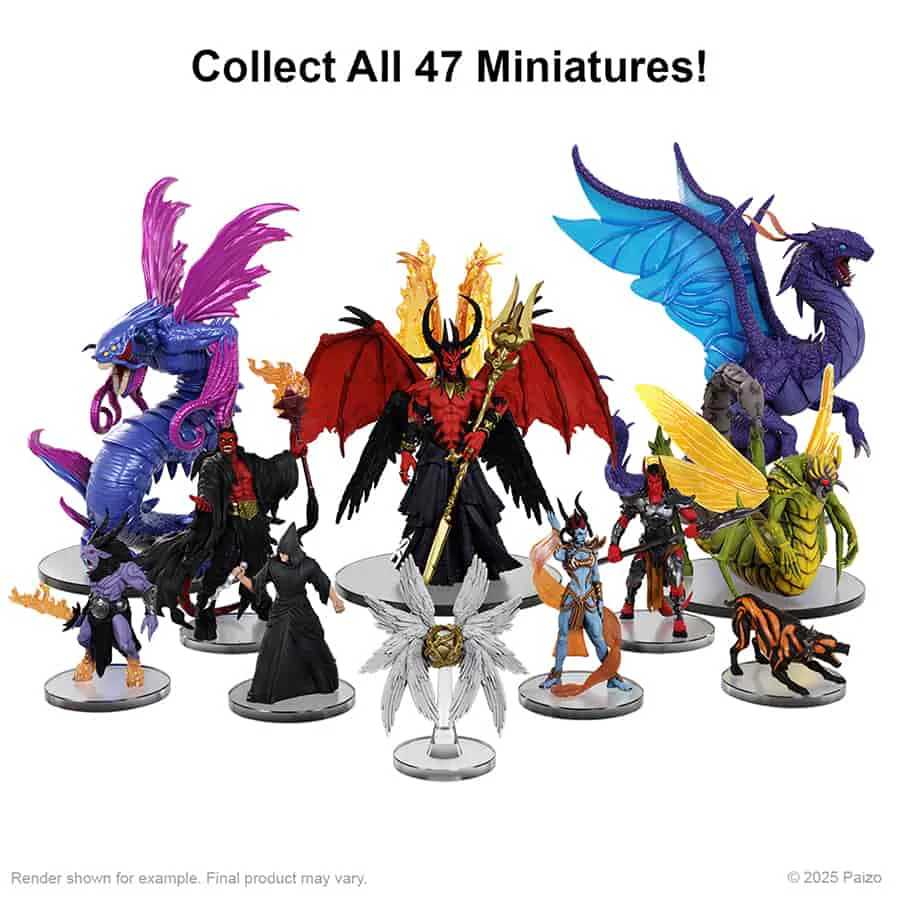 Pathfinder Battles Miniatures: Set 27 - Planar Perils Booster Boxed