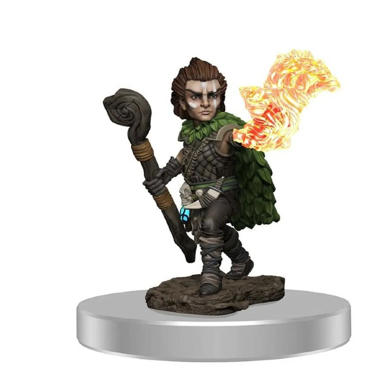 Pathfinder Battles Painted Premium Miniatures: Male Gnome Druid