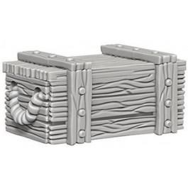 Pathfinder Battles Deep Cuts Miniatures: Crates - Unpainted