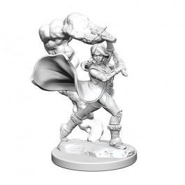 Pathfinder Battles Deep Cuts Miniatures: Human Cleric Female - Unpainted