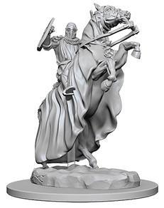 Pathfinder Battles Deep Cuts Miniatures: Knight on Horse - Unpainted