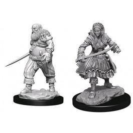 Pathfinder Battles Deep Cuts Miniatures: Pirates - Unpainted