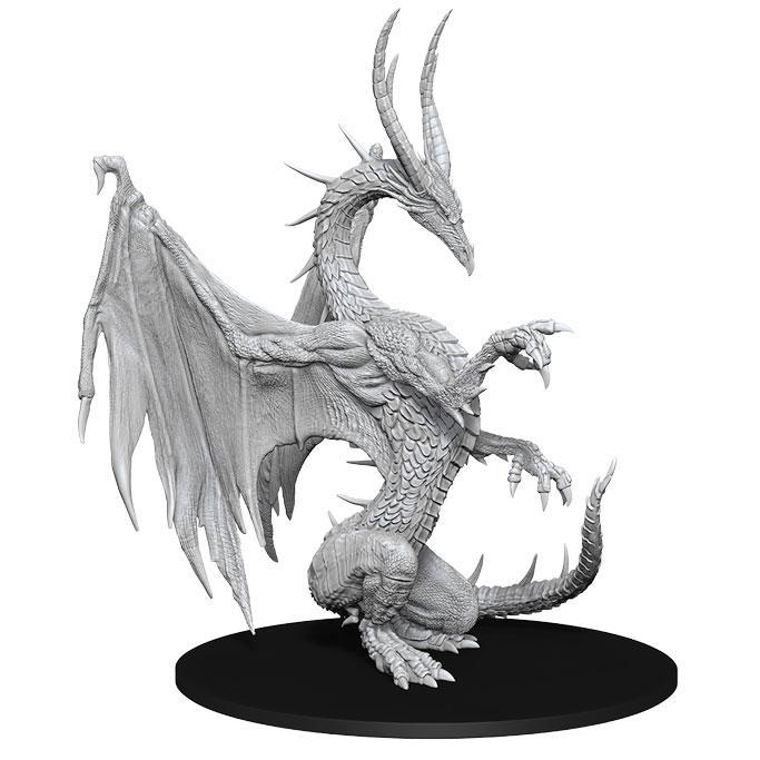 Pathfinder Battles Deep Cuts Miniatures: Blue Dragon - Unpainted