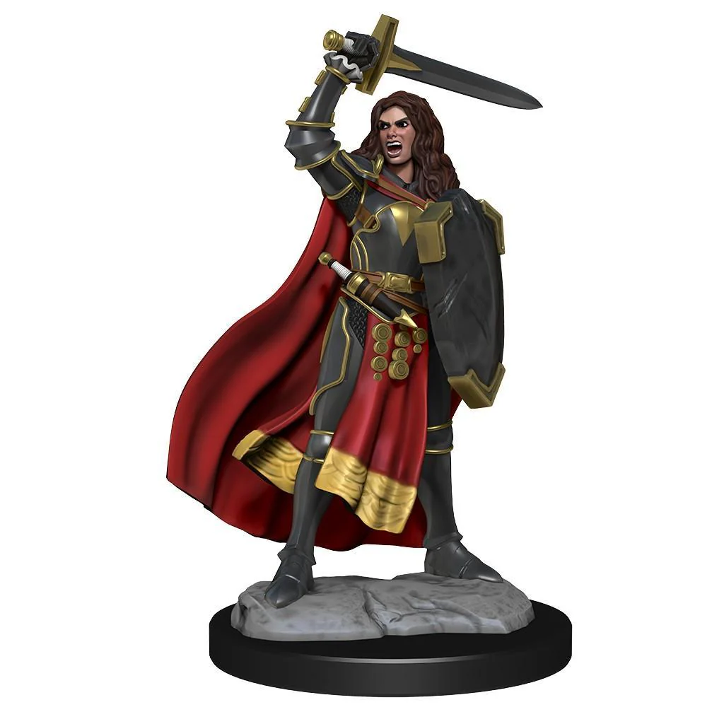 Pathfinder Battles Deep Cuts Miniatures: Human Champion Female - Unpainted - Image 2