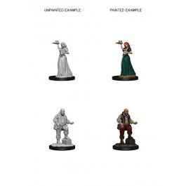 Pathfinder Battles Deep Cuts Miniatures: Merchants - Unpainted