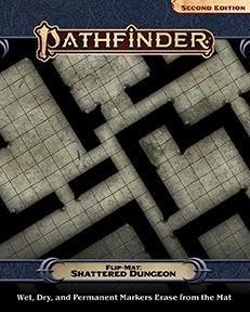 Pathfinder RPG: Flip-Mat - Shattered Dungeon