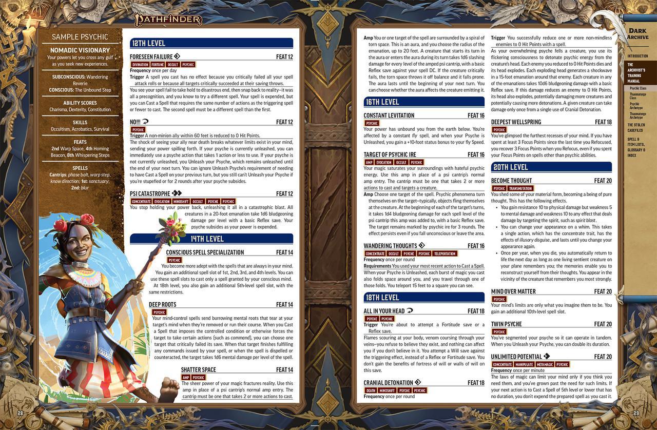 Pathfinder Second Edition RPG: Dark Archive Remastered (Sketch Cover) - Image 3