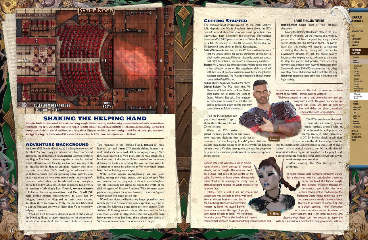 Pathfinder Second Edition RPG: Dark Archive Remastered (Sketch Cover) - Image 4