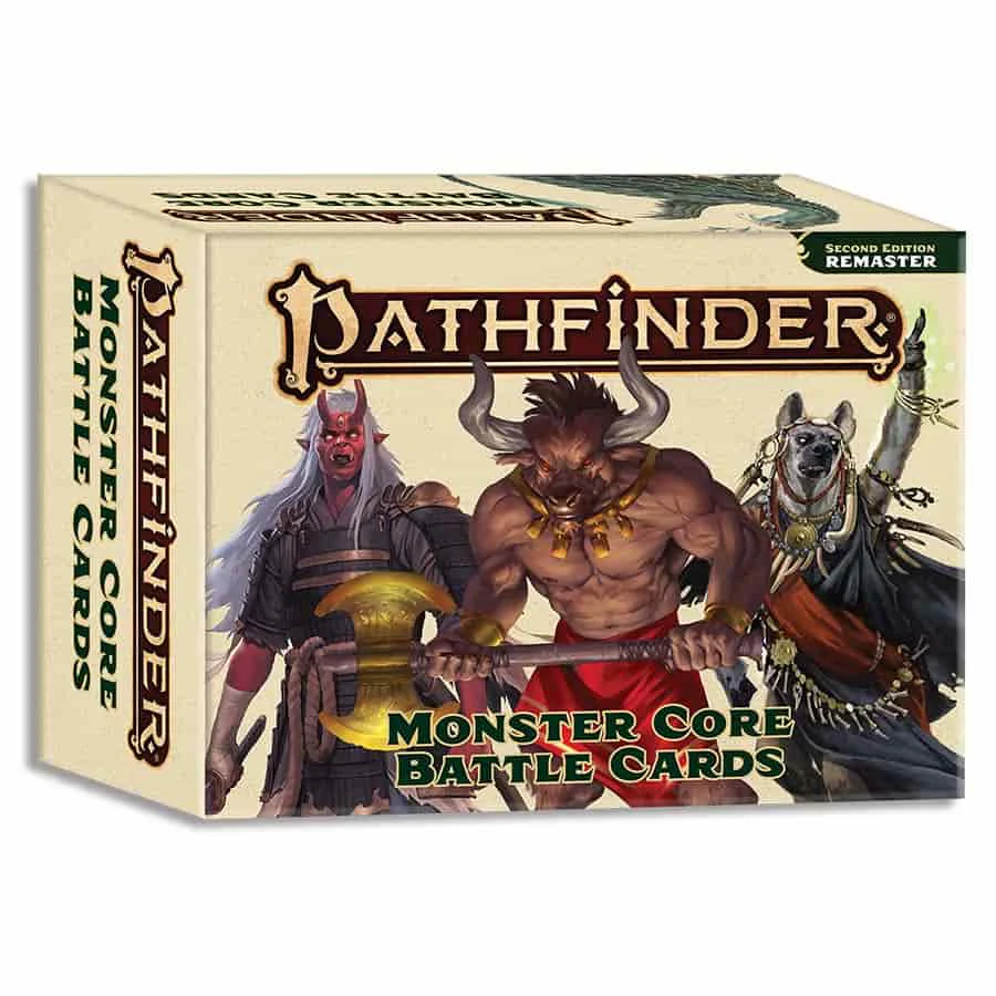 Pathfinder Second Edition RPG: Monster Core Battle Cards