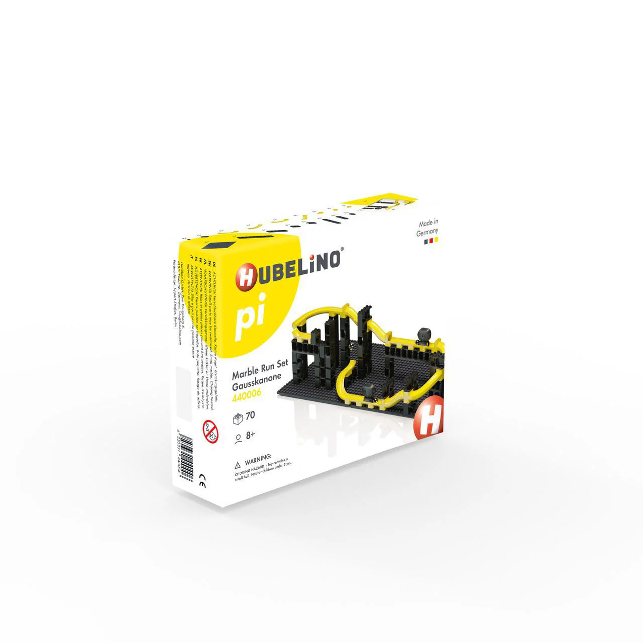 Pi Gauss Cannon Marble Run