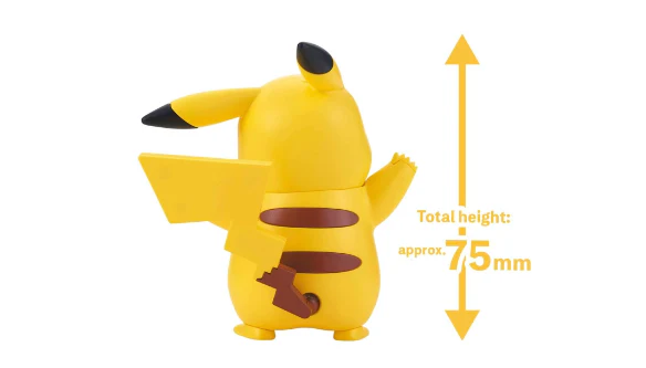 Pikachu "Pokemon" - Bandai Pokemon Model Kit Quick!! - Image 2