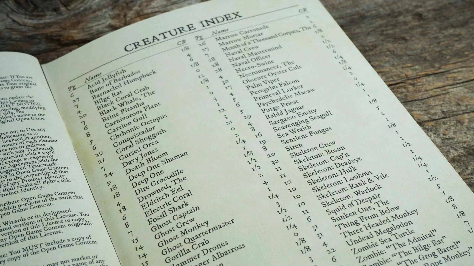 Pirate Borg RPG: 5E Bestiary - Image 6