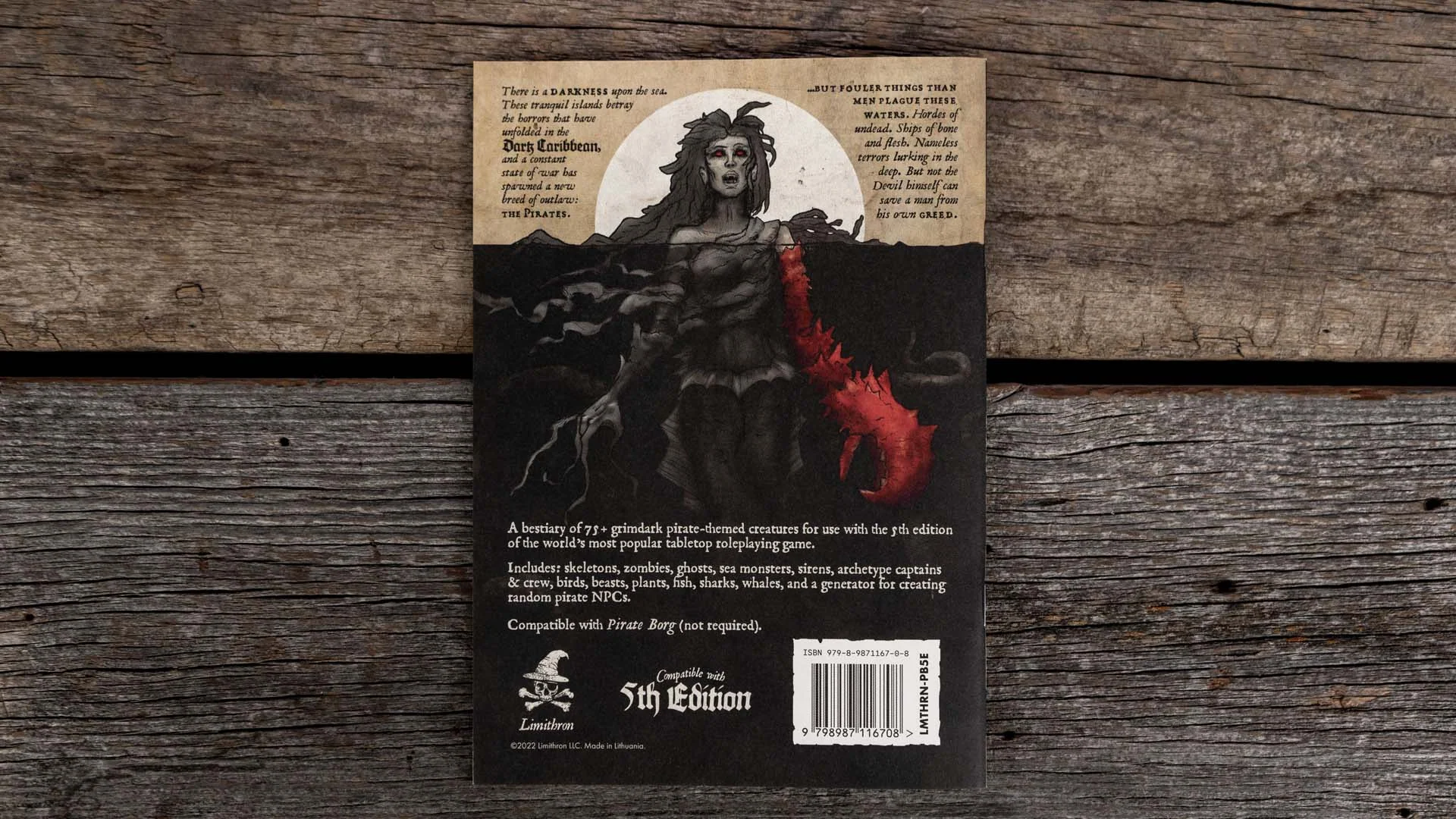Pirate Borg RPG: 5E Bestiary - Image 9