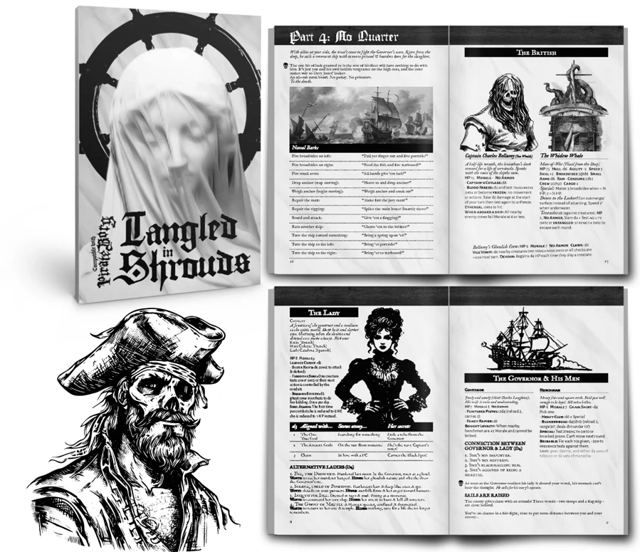 Pirate Borg RPG: Tangled in Shrouds - Image 2