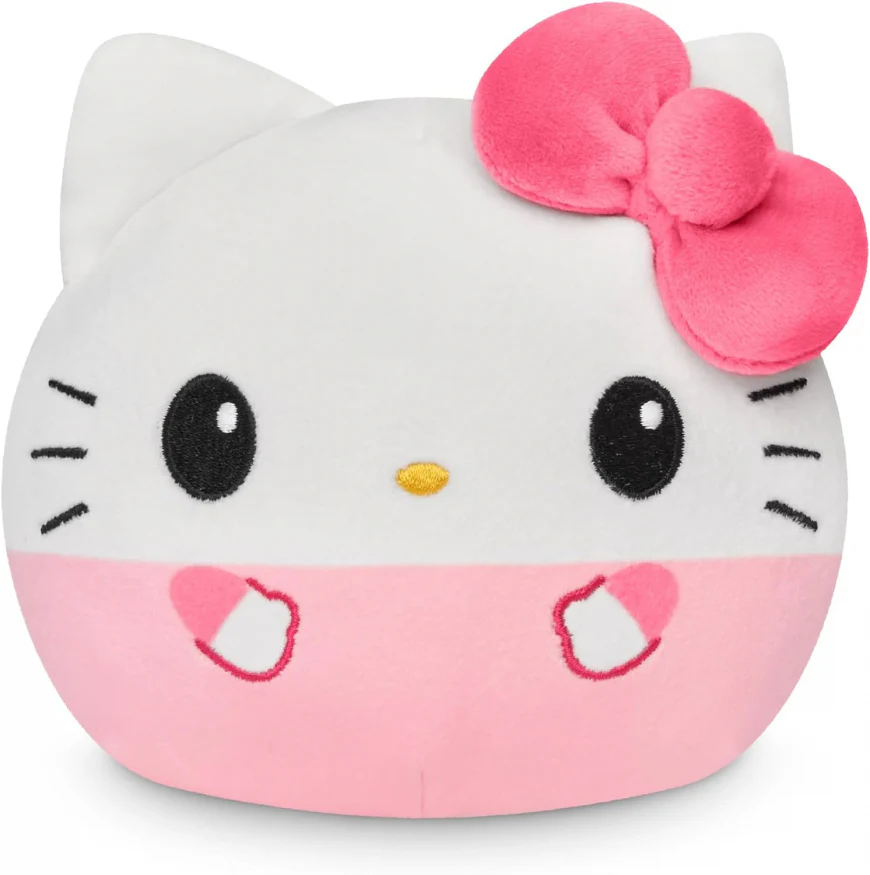 Plushiverse: Reversible Plushie 4in - Hello Kitty 50th Anniversary Pink - Image 2