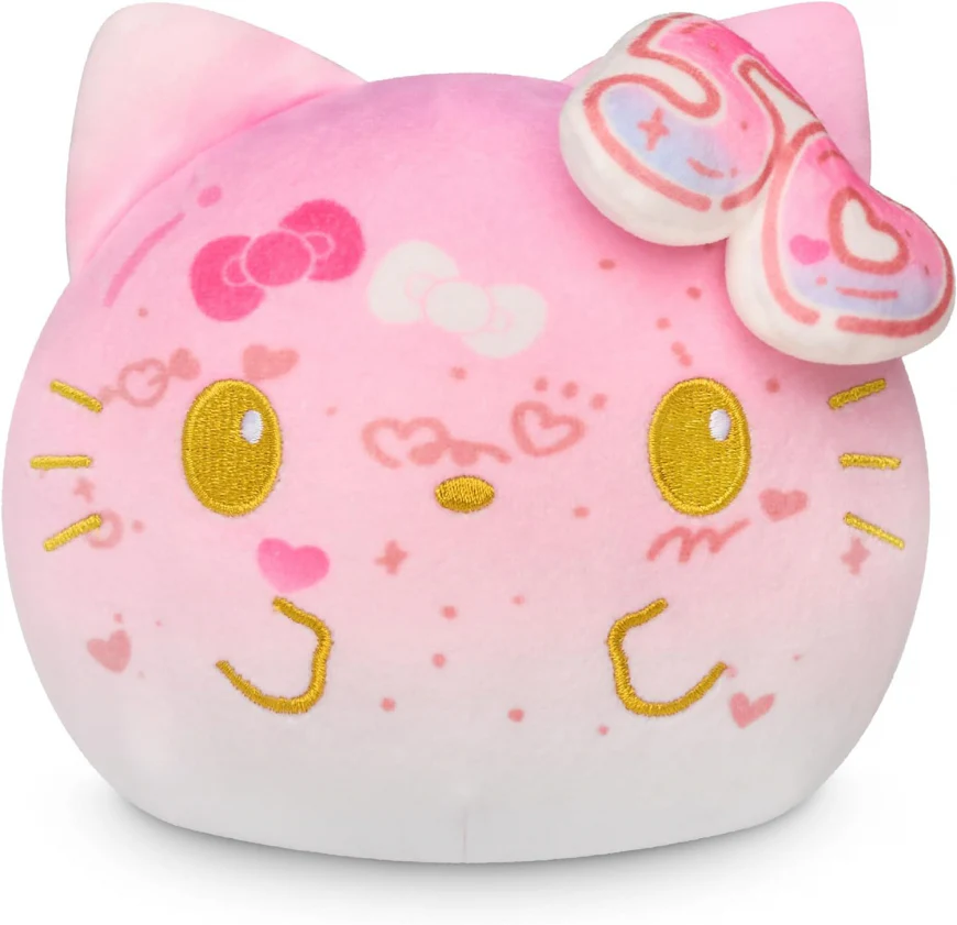 Plushiverse: Reversible Plushie 4in - Hello Kitty 50th Anniversary Pink - Image 3