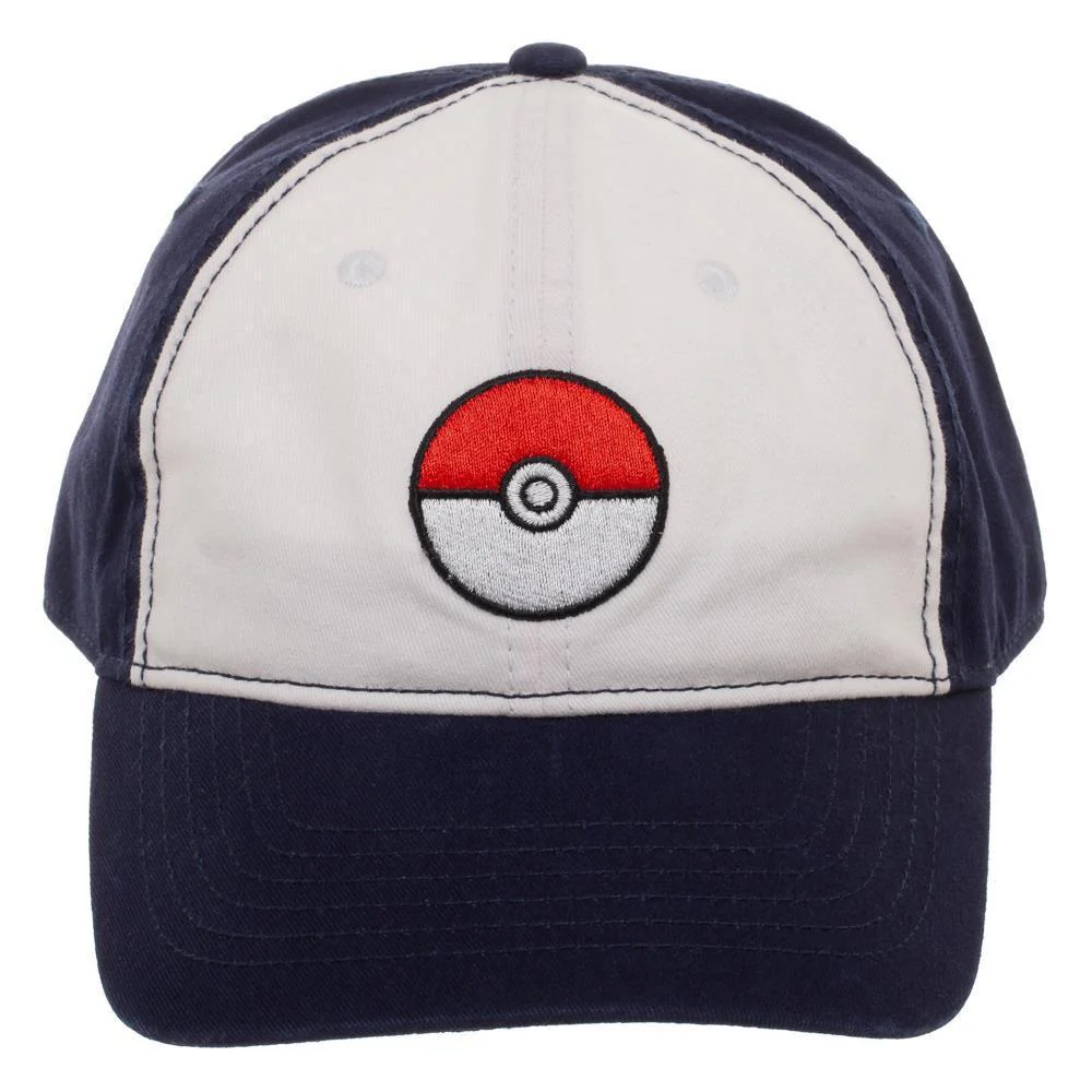 Pokemon: Colorblock Pokeball Hat