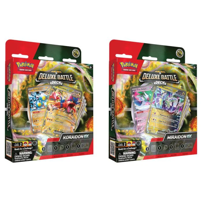 Pokemon Deluxe Battle Decks: Miraidon EX & Koraidan EX