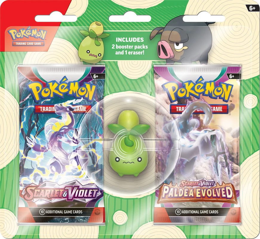 Pokemon TCG: Back to School 2023 - Eraser Blister - Image 2