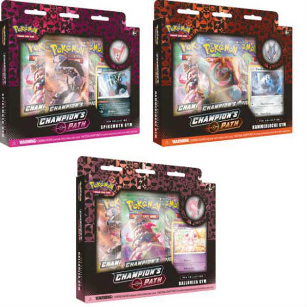 Pokemon TCG: Champion's Path - Pin Collection Set 2