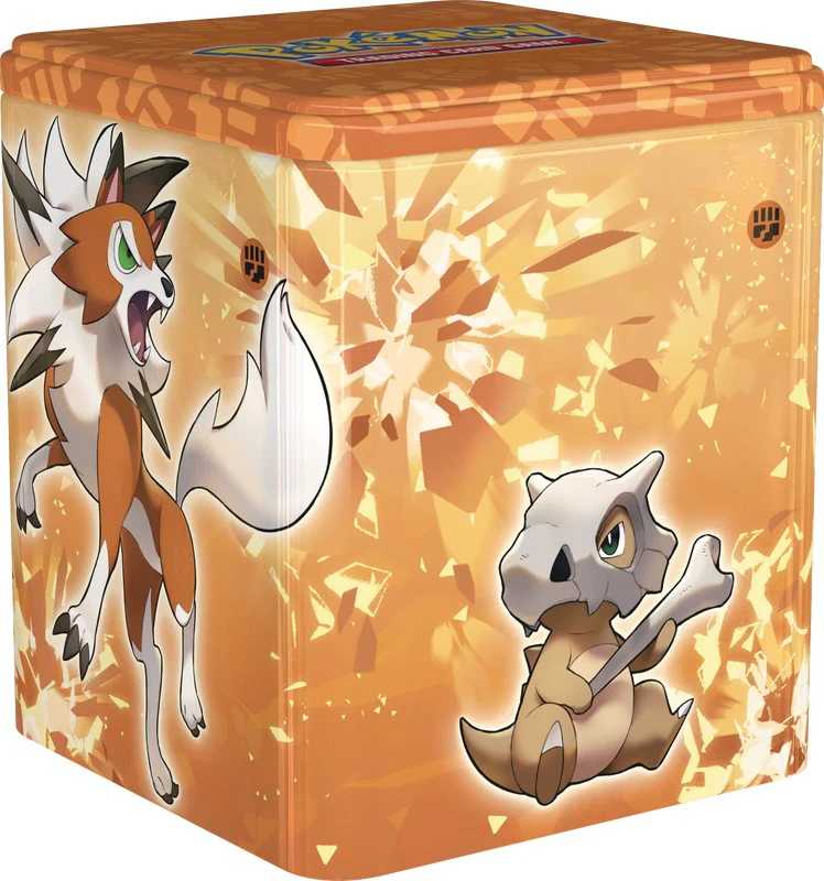 Pokemon TCG: Fighting, Fire, and Darkness Stacking Tin - Image 3
