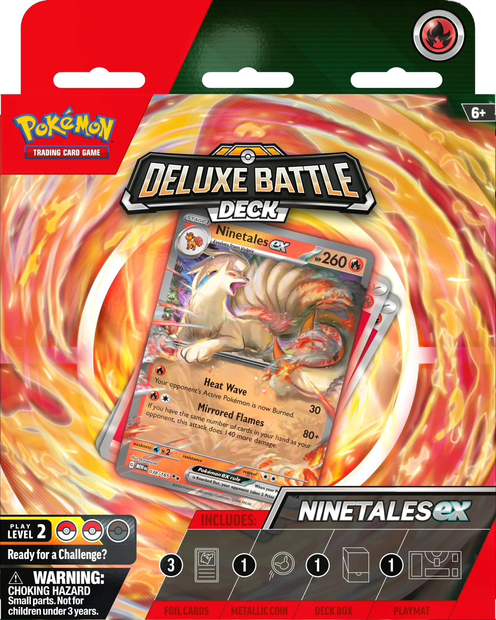 Pokemon TCG: Ninteales EX and Zapdos EX Deluxe Battle Decks