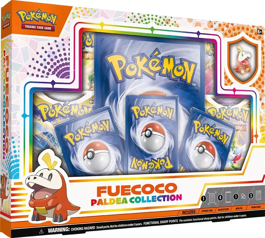 Pokemon TCG: Paldea Collection Box