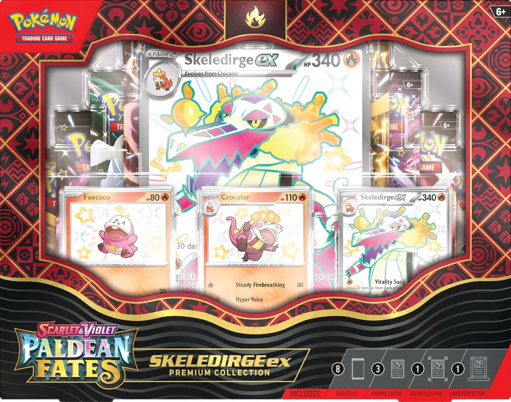 Pokemon TCG: Scarlet and Violet - Paldean Fates - Pokemon Ex Premium Collection - Image 2