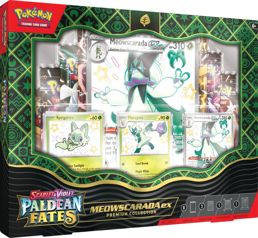 Pokemon TCG: Scarlet and Violet - Paldean Fates - Pokemon Ex Premium Collection - Image 3