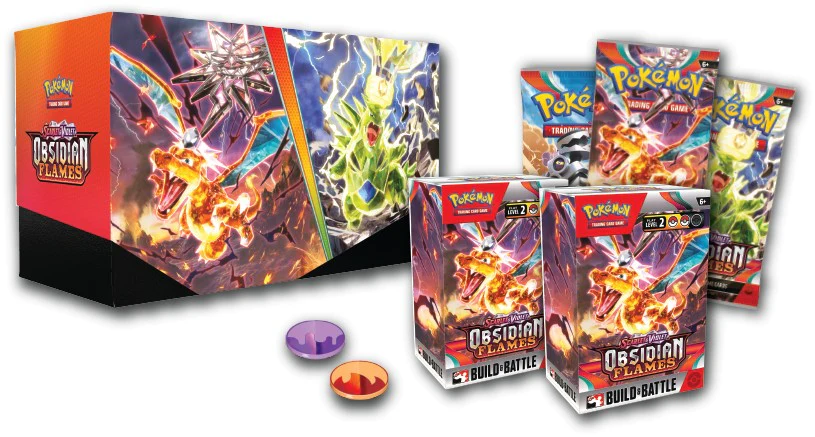 Pokemon TCG: Scarlet & Violet - Obsidian Flames - Build & Battle Stadium - Image 3