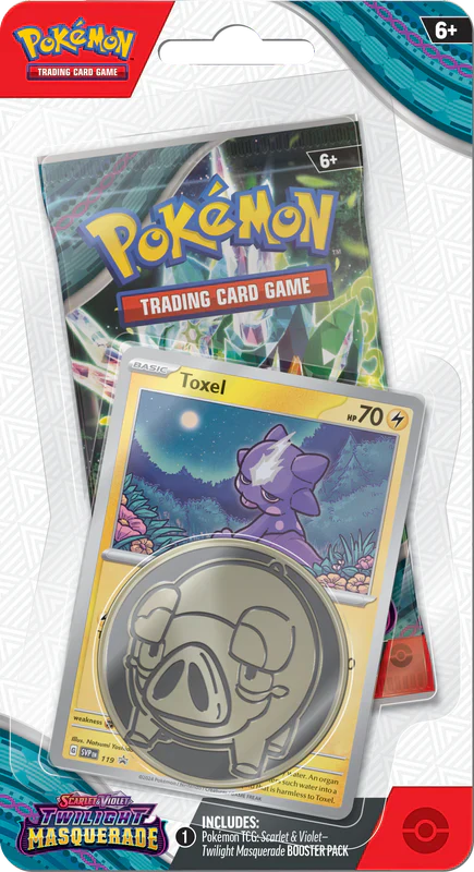 Pokemon TCG: Scarlet & Violet - Twilight Masquerade - Checklane Blisters