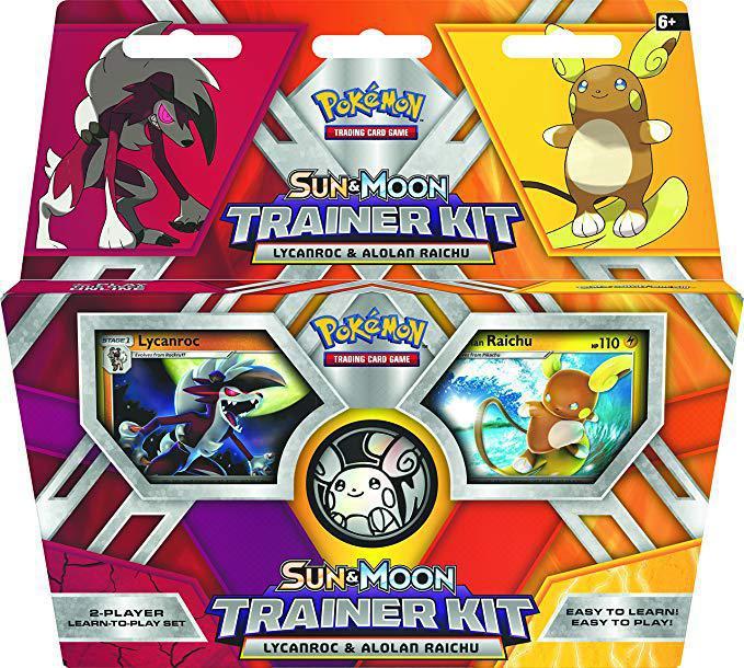 Pokemon TCG: Sun & Moon Trainer Kit - Lycanroc and Alolan Raichu