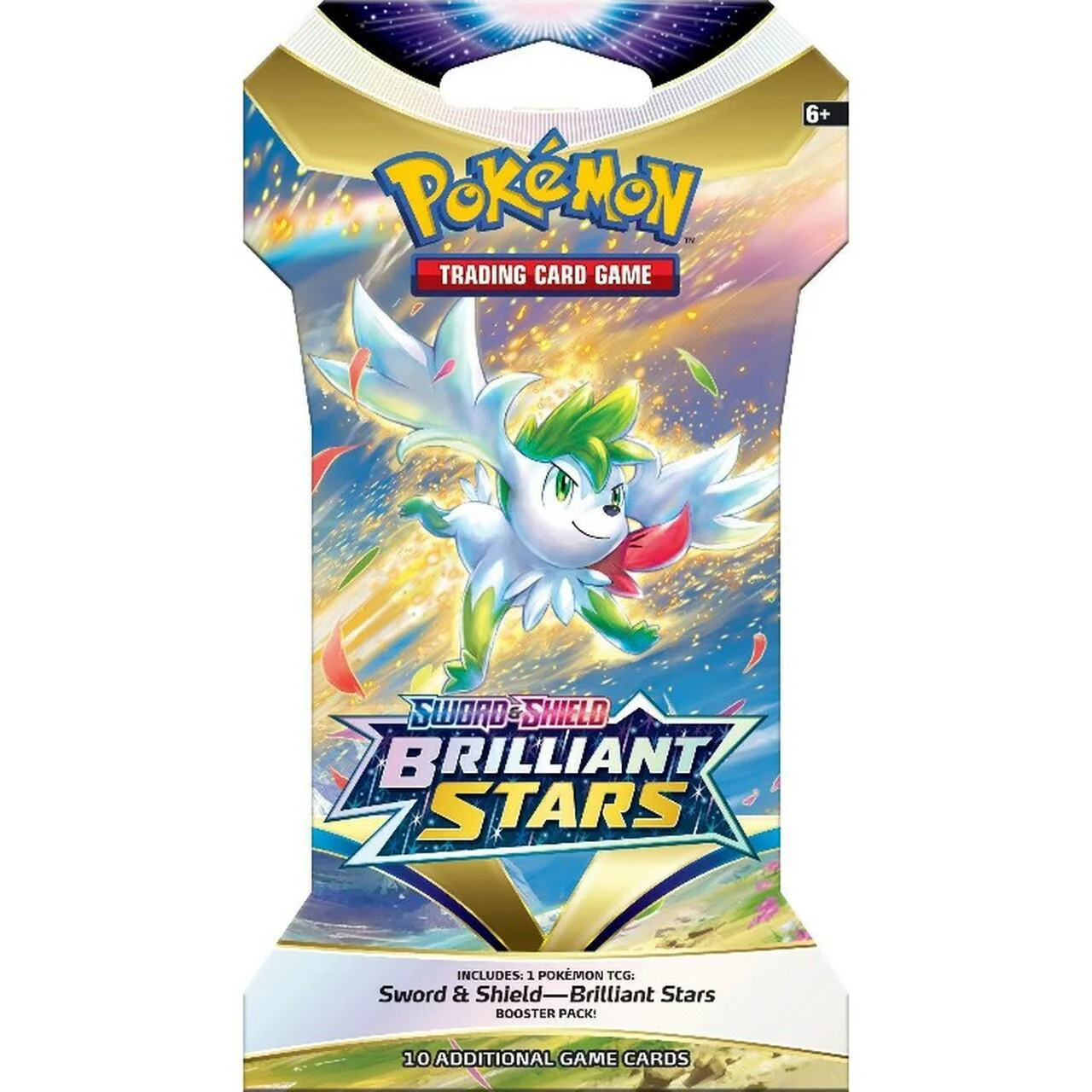 Pokemon TCG: Sword & Shield - Brilliant Stars - Sleeved Booster