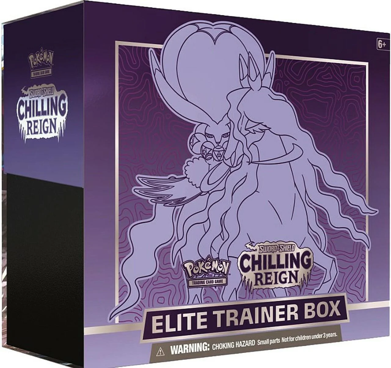 Pokemon TCG: Sword & Shield - Chilling Reign - Elite Trainer Box (Shadow Rider Calyrex)