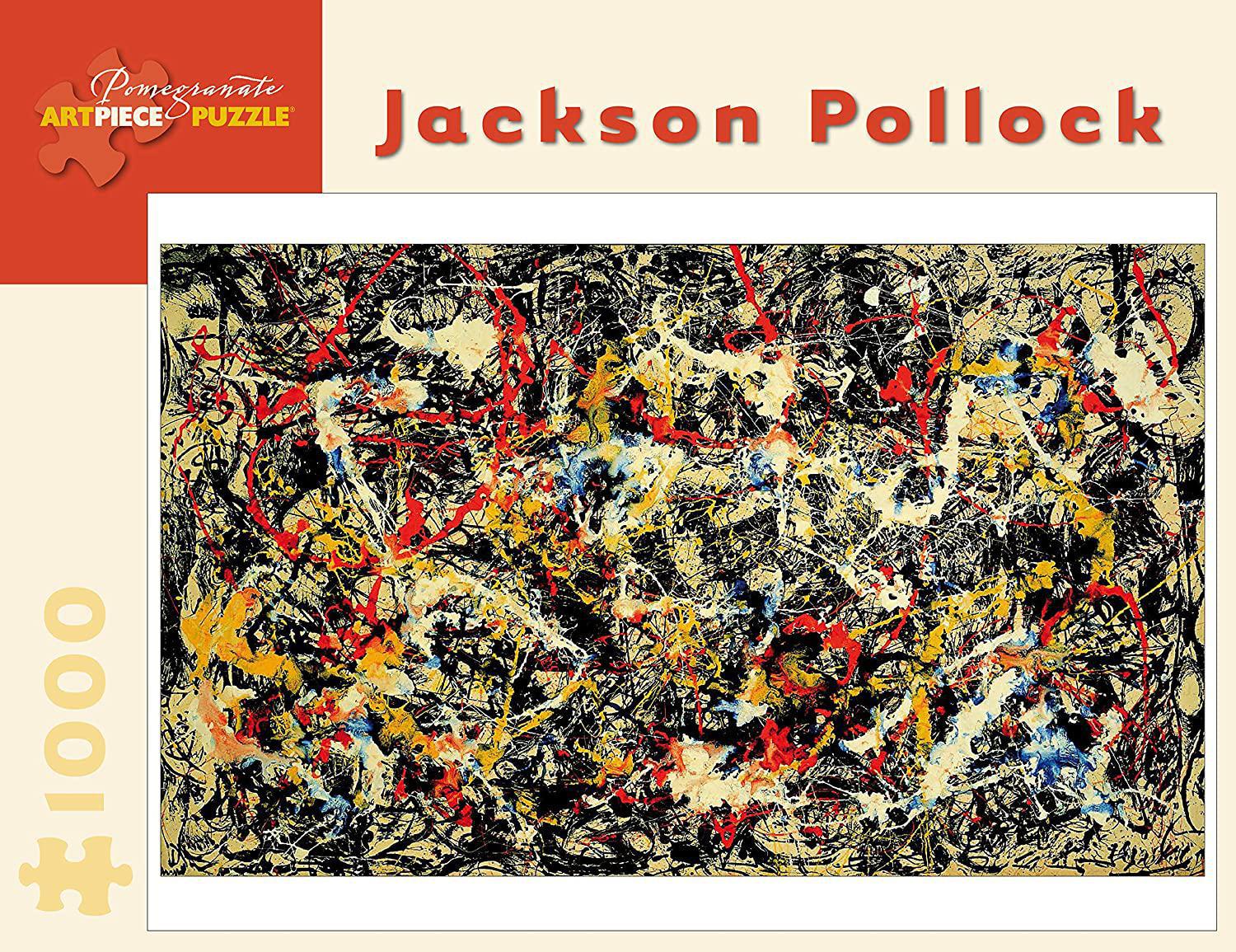 Pomegranate ArtPiece Puzzles: Jackson Pollock - Convergence - 1000 Piece Puzzle - Image 2