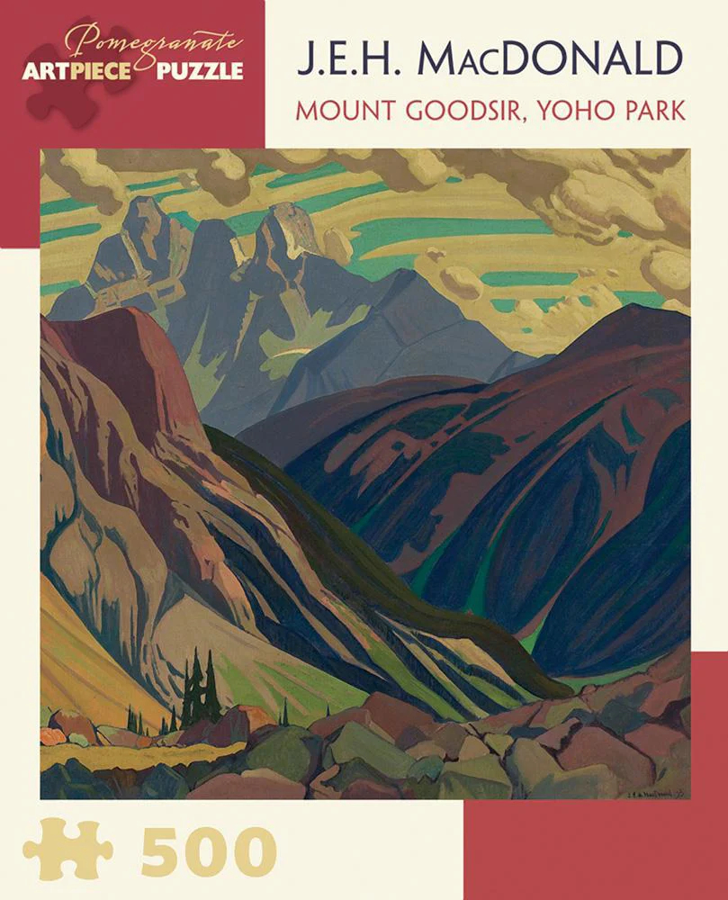 Pomegranate ArtPiece Puzzles: Mount Goodsir, Yoho Park - 500 Piece Puzzle