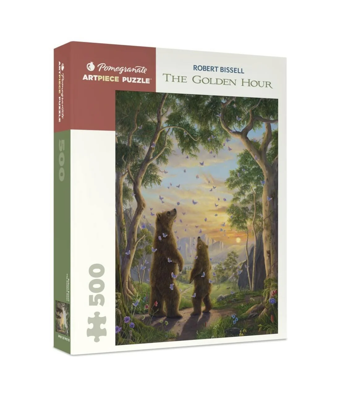 Pomegranate ArtPiece Puzzles: Robert Bissell - The Golden Hour - 500 Piece Puzzle