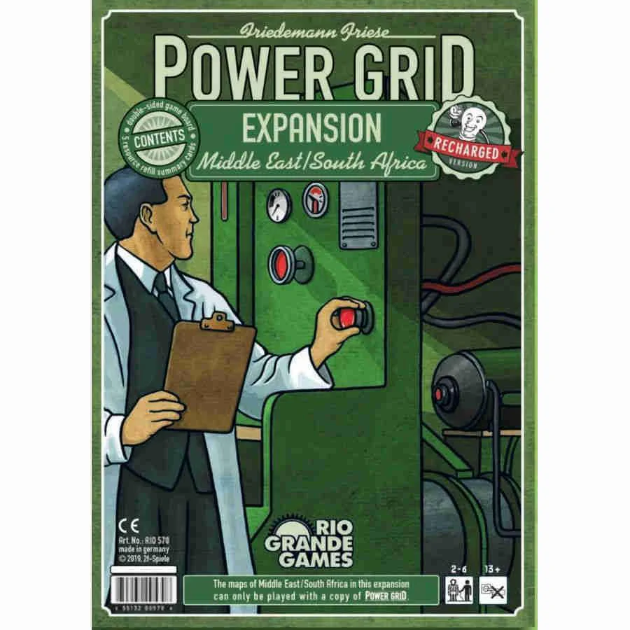 Power Grid: The Middle East/South Africa Expansion