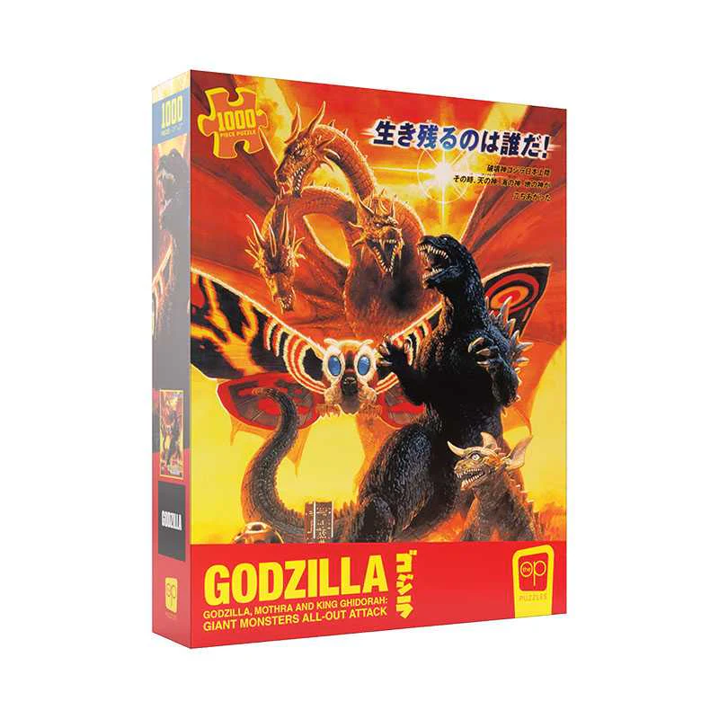 Puzzle: Godzilla, Mothra, and King Ghidorah - Giant Monsters All-Out Attack 1000pcs