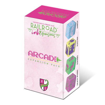 Railroad Ink Challenge: Arcade Expansion Dice Pack
