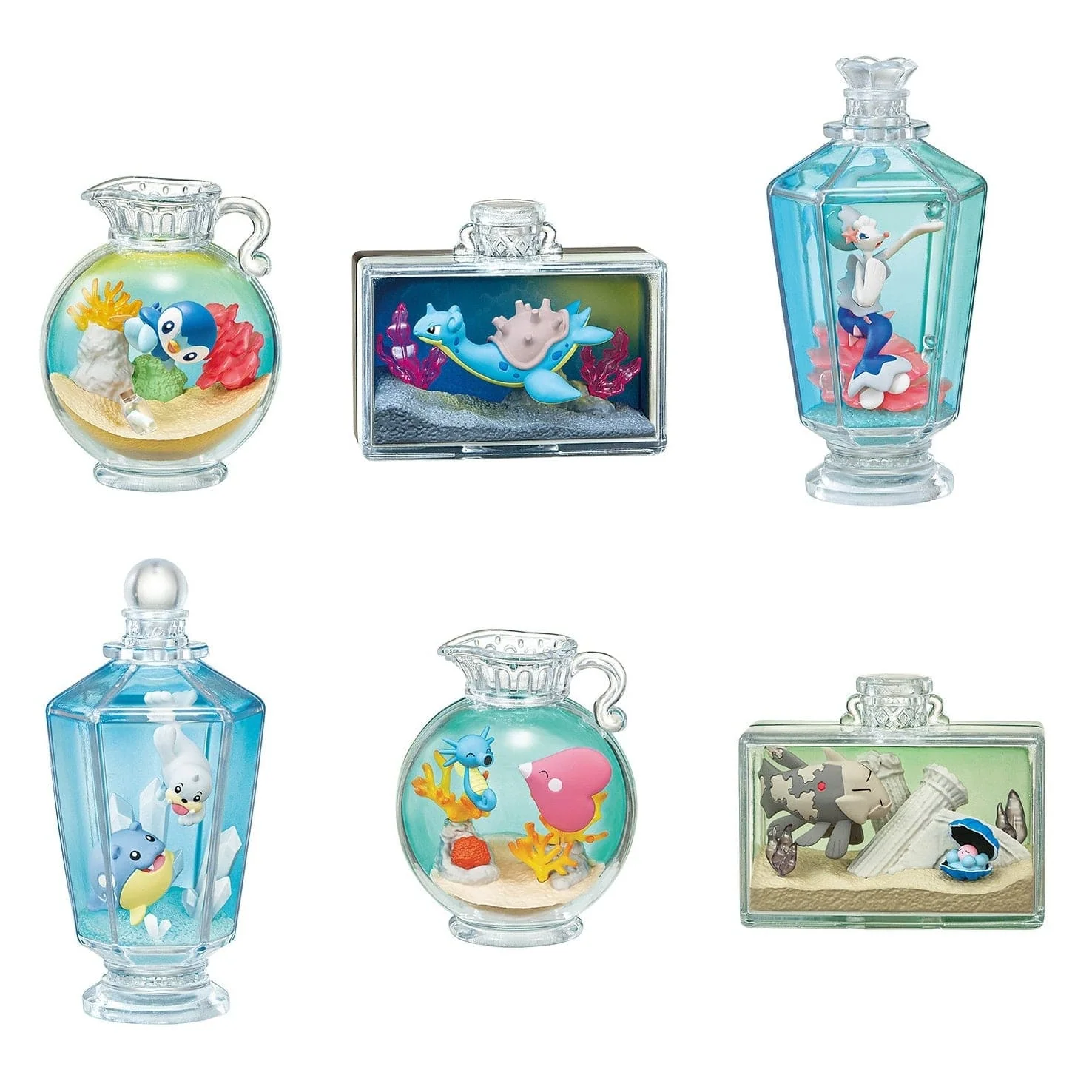 Re-Ment: Pokemon - Aqua Bottle Collection 2 - Memory From The Shining Beach - Blind Box