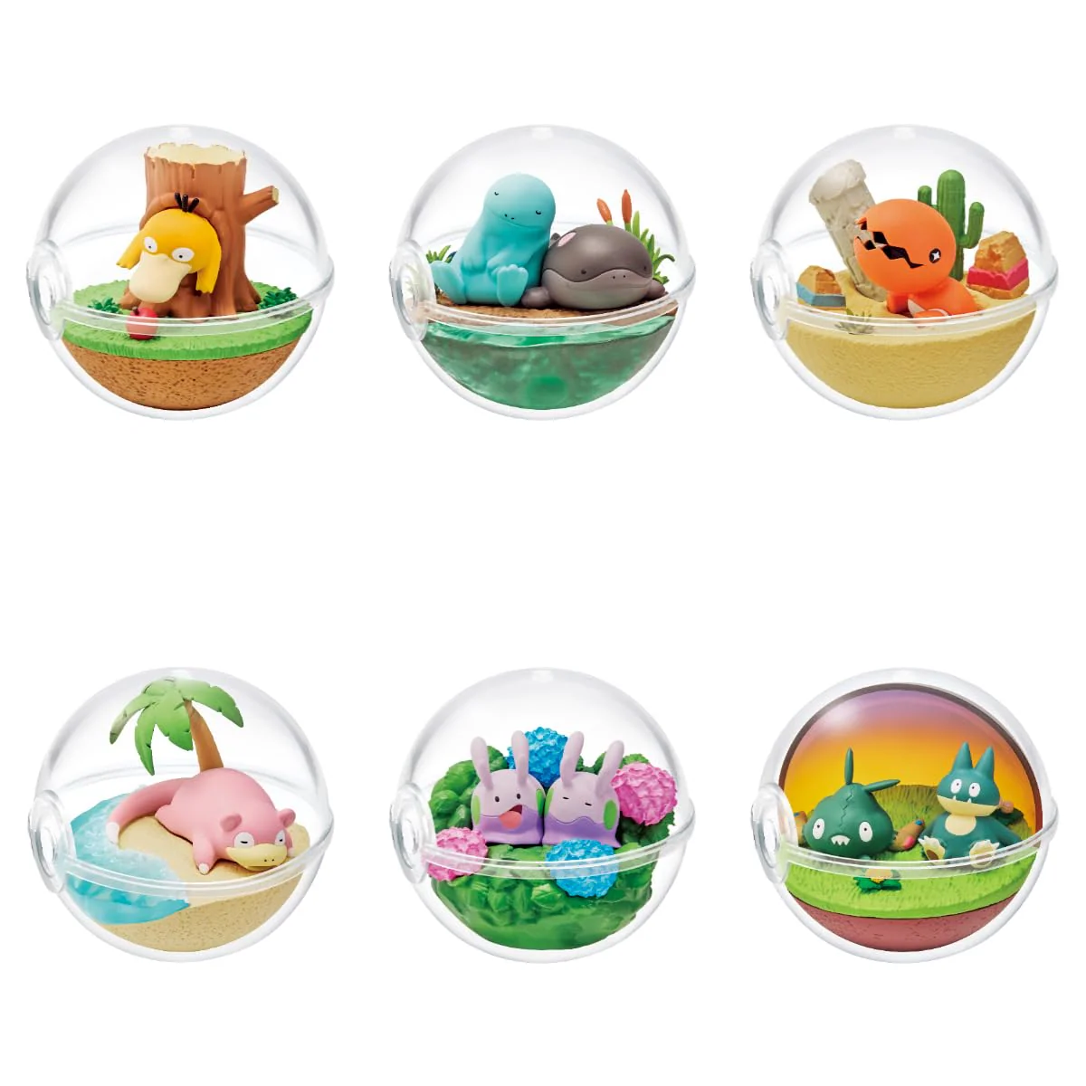 Re-Ment: Pokemon - Pokemon Terrarium Collection Relax Time